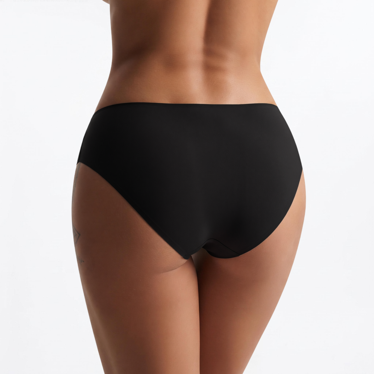 Culotte menstruelle Elena - sans couture Noir 3