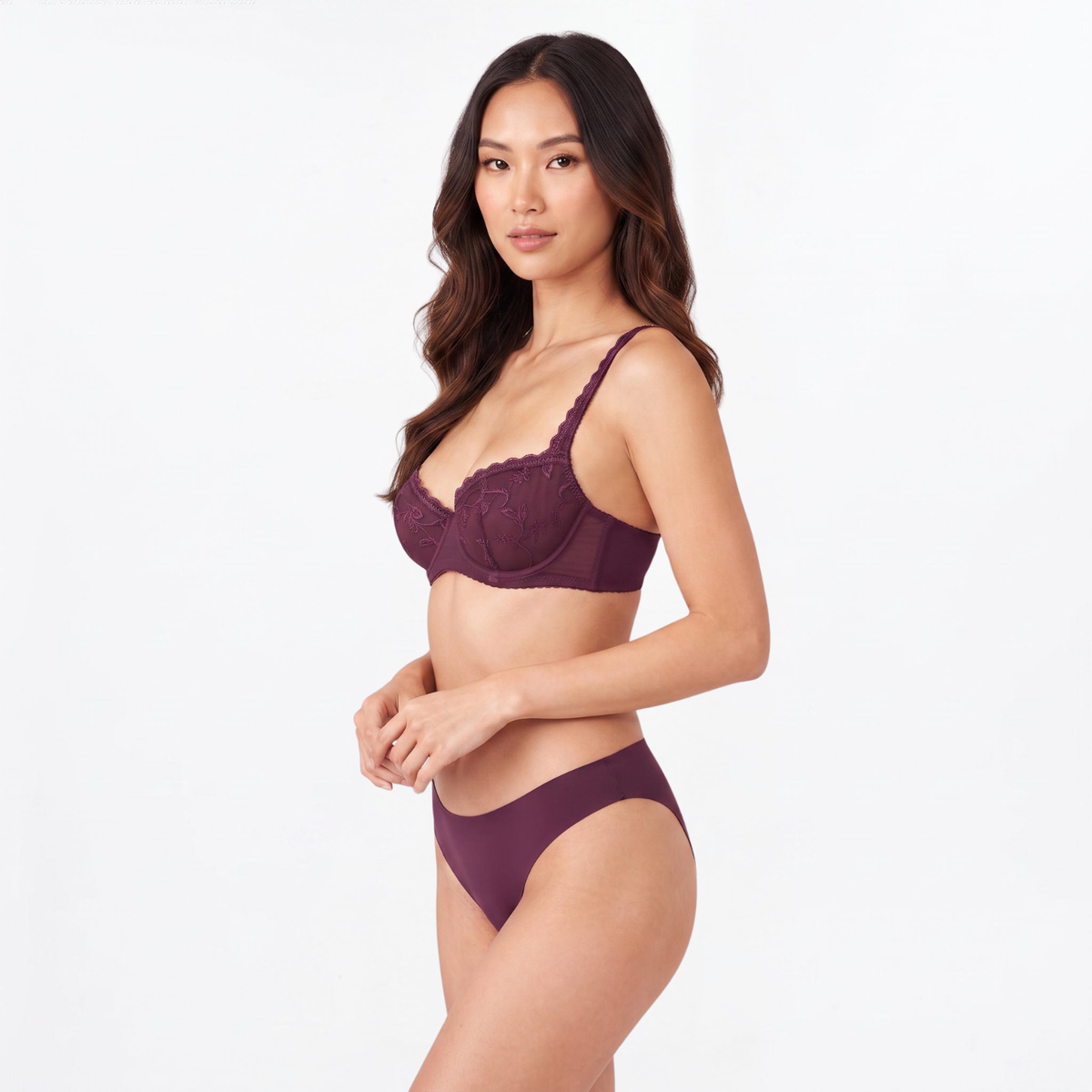 Culotte menstruelle Elena Prune