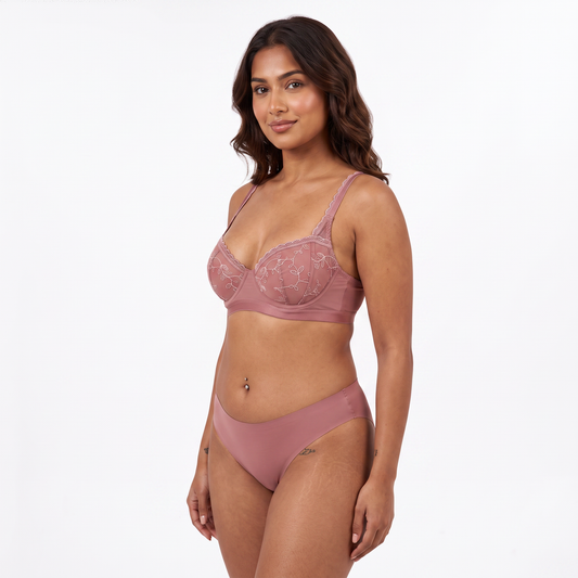Culotte menstruelle Elena Rose Poudré